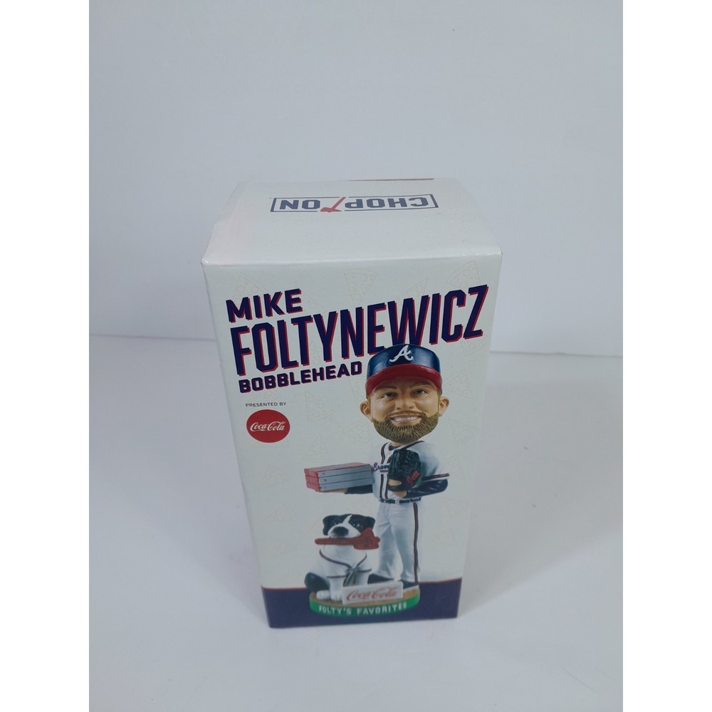 2018 Mike Foltynewicz Atlanta Braves Coca Cola Folty's Favorites Bobblehead - Picture 2 of 2